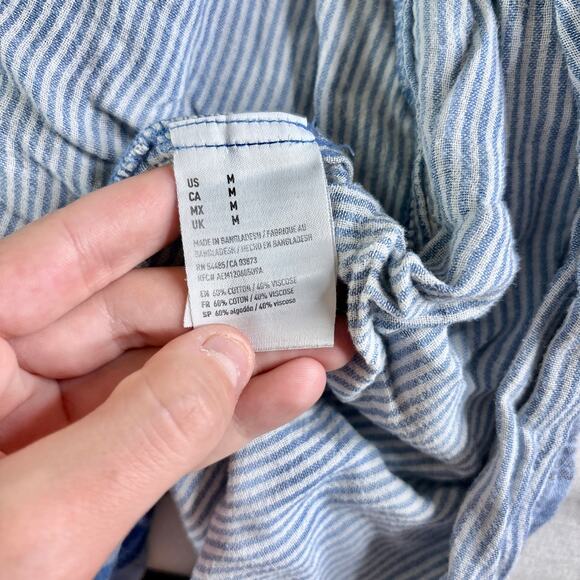 Bundle of Fall Flannels Womens Small Black White Blue Button Downs - Picture 13 of 13